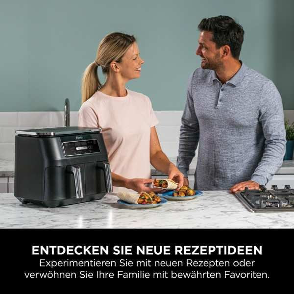 Ninja Af200eu Foodi 4-In-1 Dual Zone Heiáluftfritteuse
