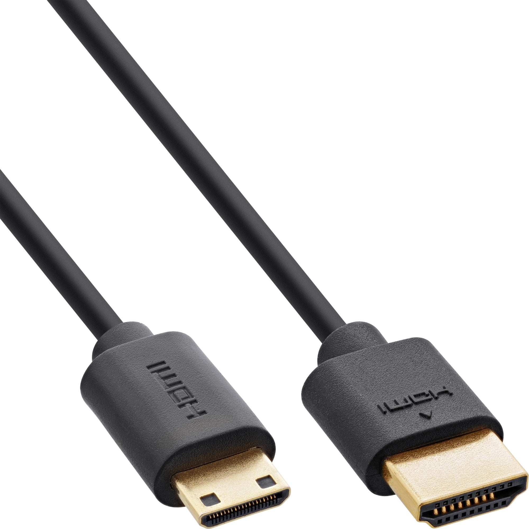 Inline Cable Slim Ultra High Speed Hdmi Am/Cm (Mini) 8k4k Negro 0,3 M