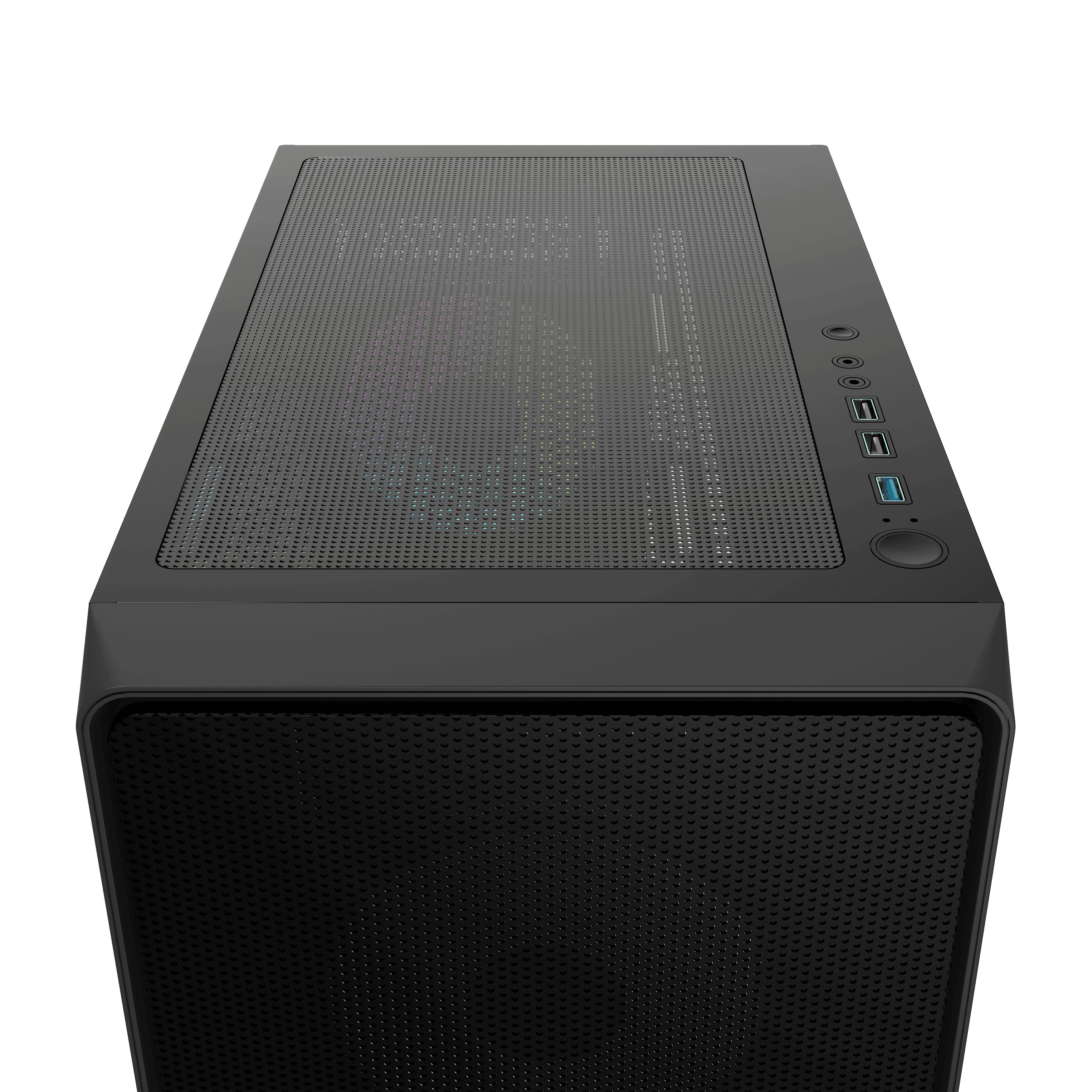 Ocypus Gamma C60 Argb (Negro, Tempered Glass) Gamma-C60-Bkg400xx-Gl