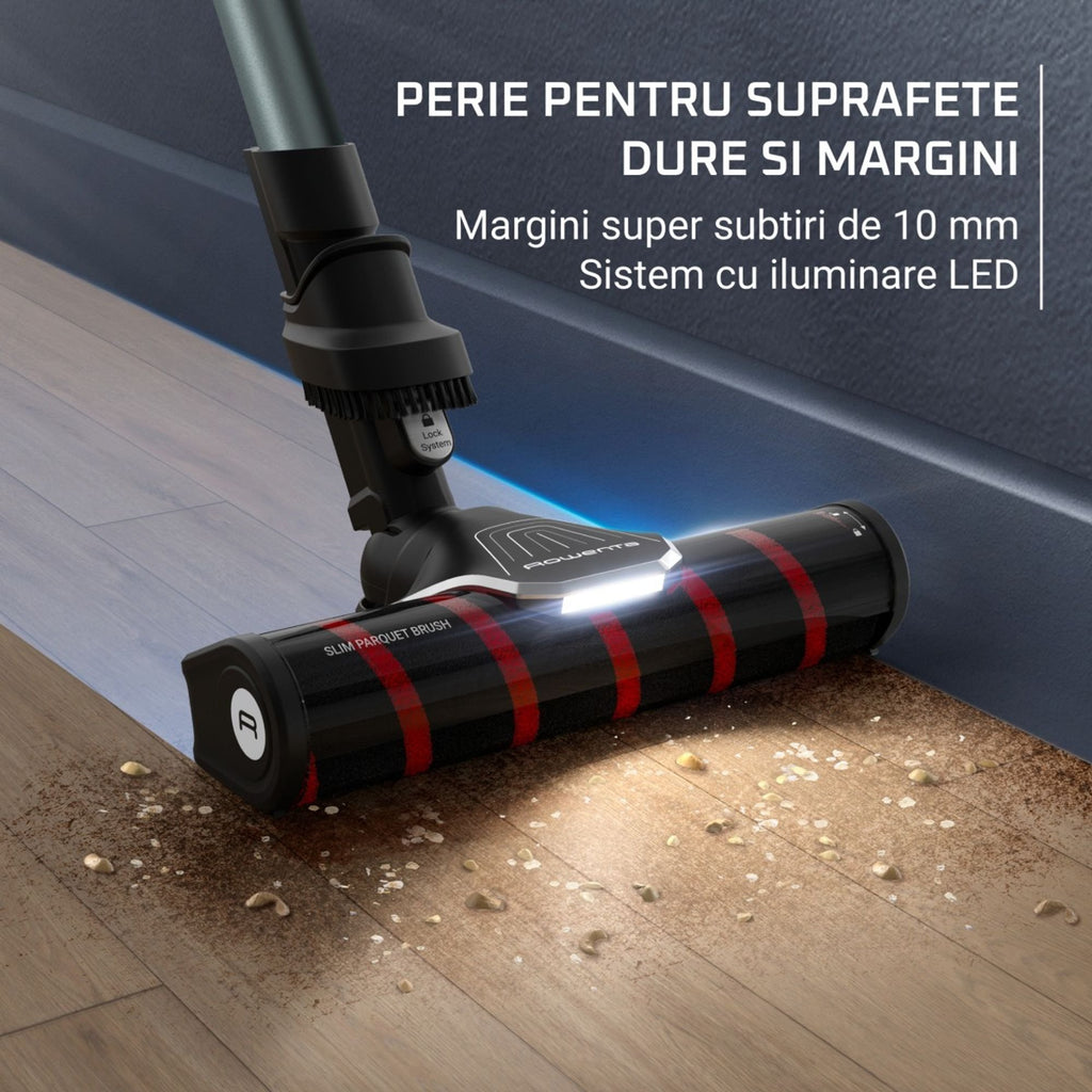 EAN 3221616135246 - Rowenta RH2048WO aspiradora de pie y escoba eléctrica Batería Secar Sin bolsa 250 W Negro imagen 9