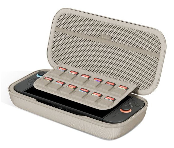 EAN 0745883929467 - Belkin ENA001hqSA-V2 Estuche de viaje Nintendo Malla, Poliéster, Terciopelo Arena imagen 9