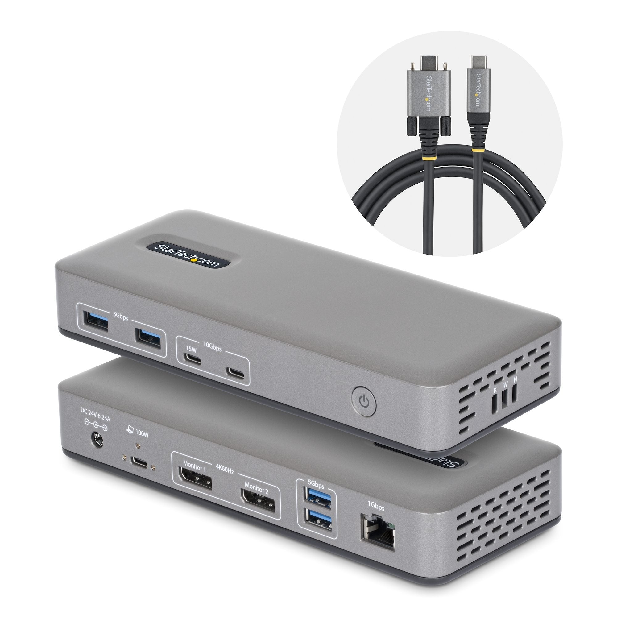 Docking Station Usb-C 2 Accs