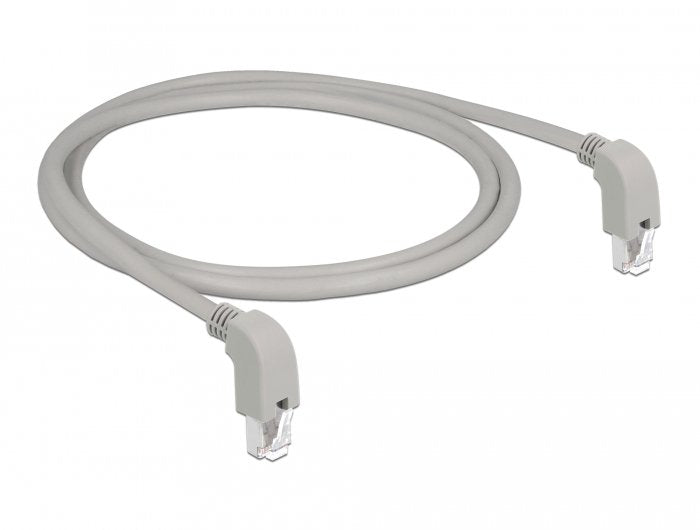 Delock Netzwerkcable Rj45 Cat.6 S Ftp Unten   Unten Gewinkelt 1 M