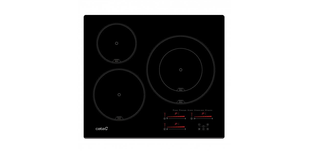 EAN 8422248108577 - CATA INSB 6028 BK Negro Integrado 60 cm Con placa de inducción 3 zona(s) imagen 1