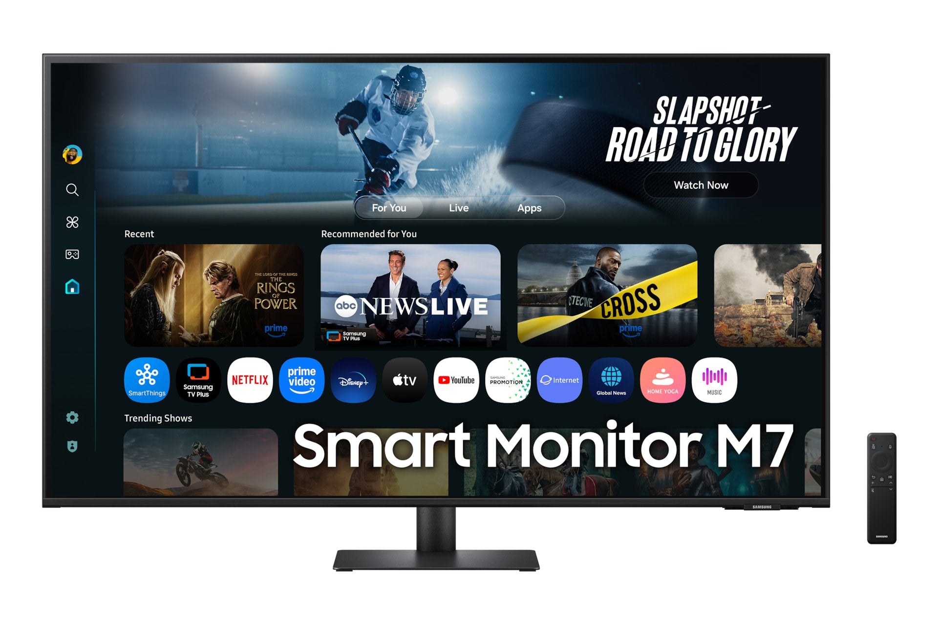 EAN 8806097316008 - Samsung M7 M70F pantalla para PC 109,2 cm (43") 3840 x 2160 Pixeles 4K Ultra HD LCD Negro imagen 1