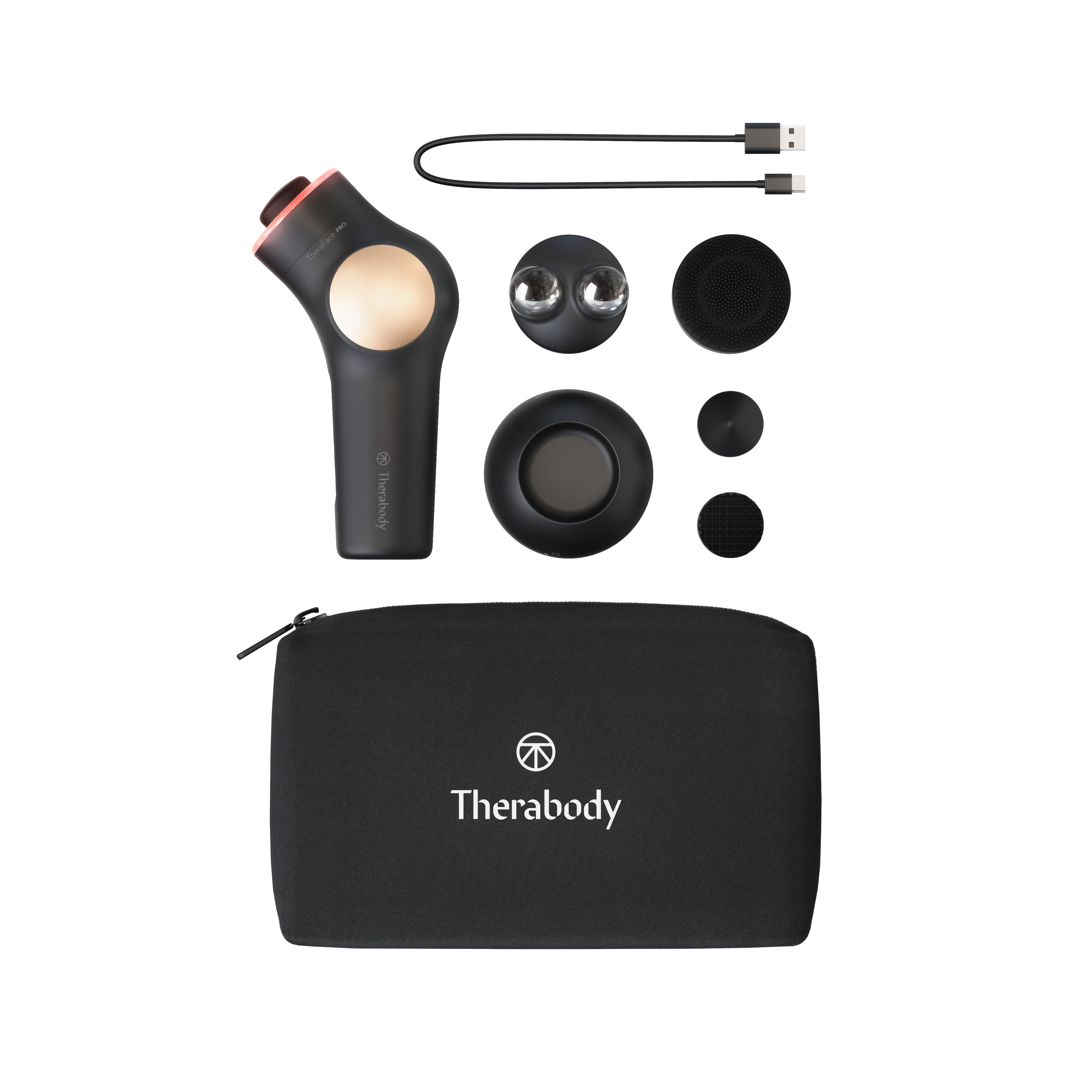 Masajeador  Therabody Theraface Pro Cara Negro