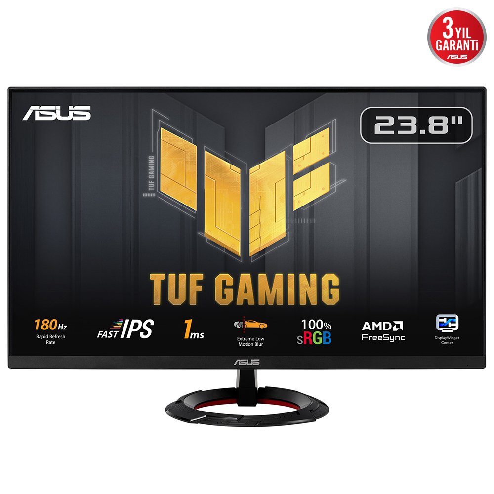 EAN 4711387548202 - ASUS TUF Gaming VG249Q3R pantalla para PC 60,5 cm (23.8") 1920 x 1080 Pixeles Full HD LCD Negro imagen 1