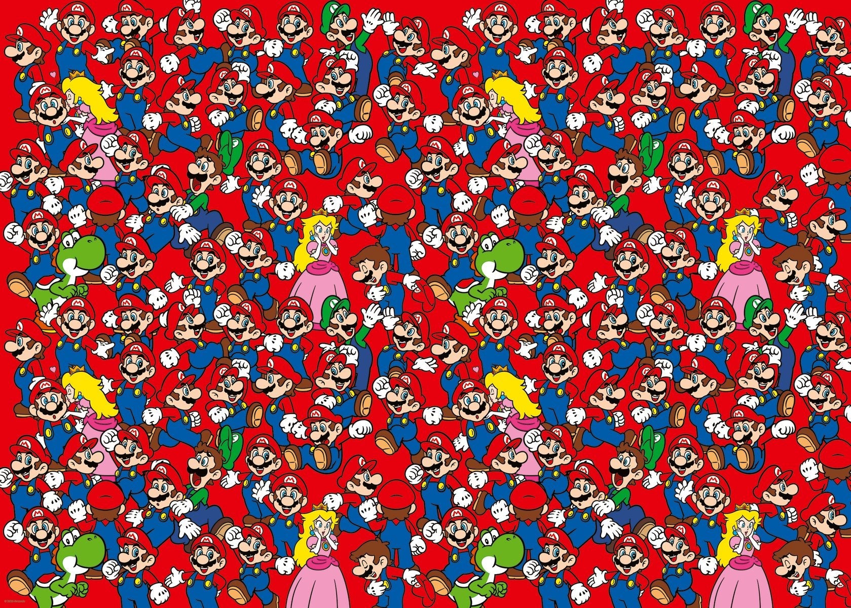 Puzzle Challenge Super Mario Nintendo 1000pz