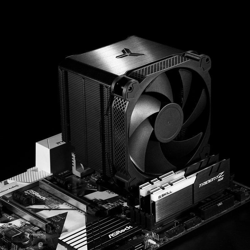 K Jonsbo Hx6250 Cpu Disipador - 140mm, Negro