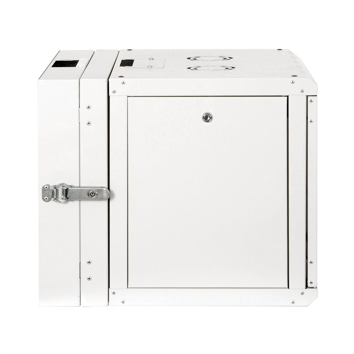 Roline 19-Zoll Wandgehuse Pro 9 He, 600x600 Bxt Zweiteilig Schwenkbar Grau