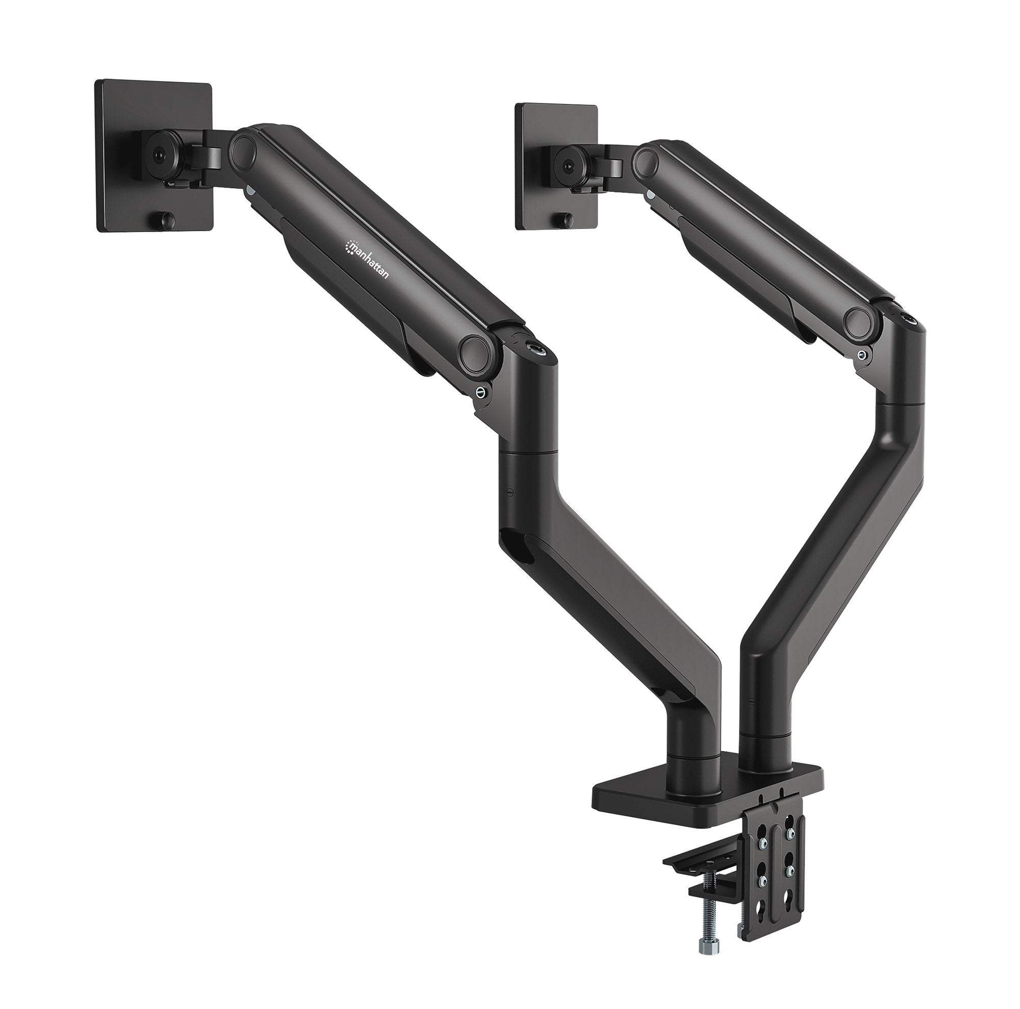 Soporte Manhattan 462587 (45") Escritorio Negro