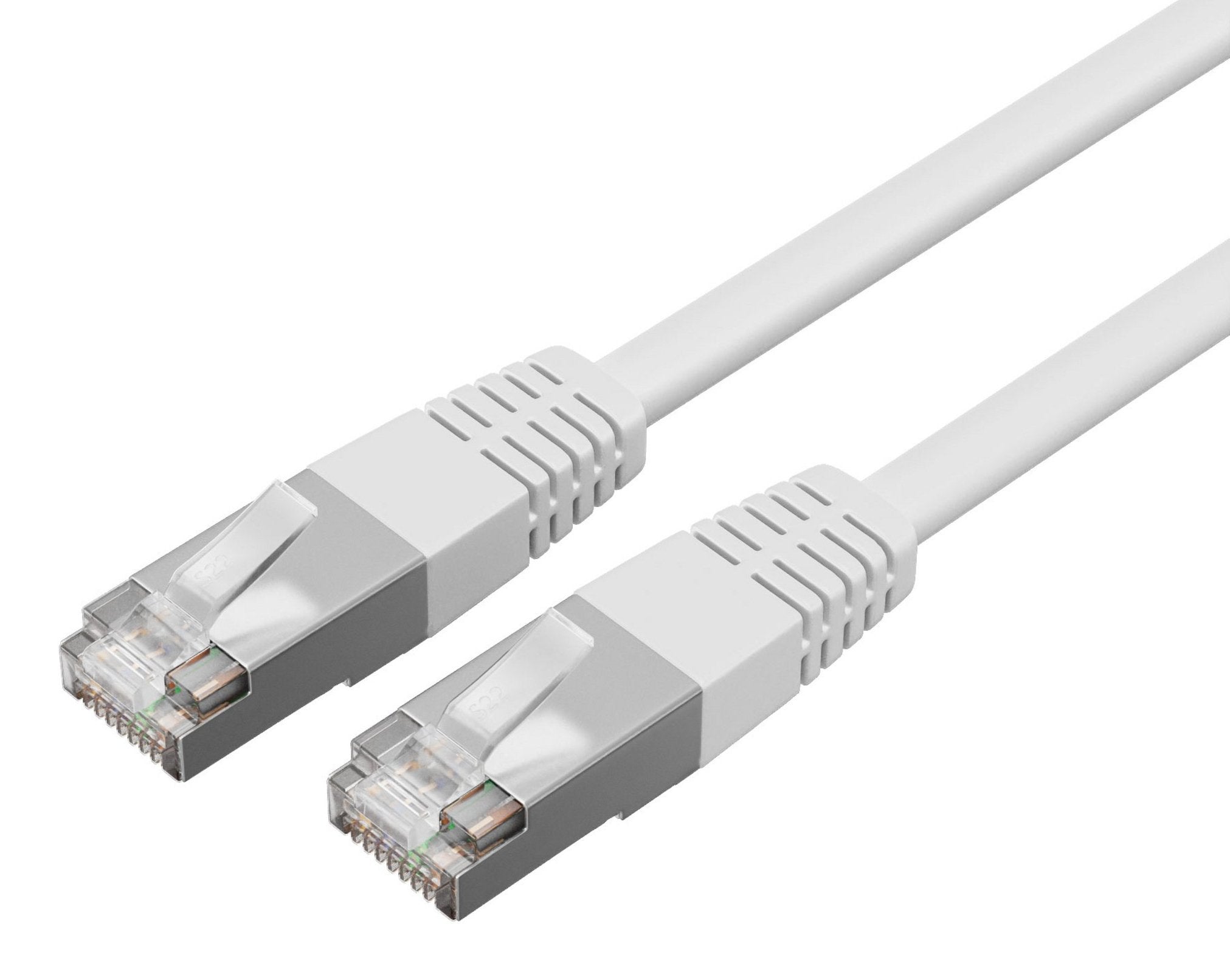 Cable De Conexión De Red Shiverpeaks. Cat6, S Ftp, Lzsh, Blanco 10m