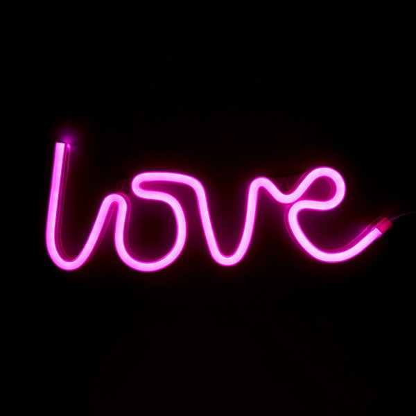 Muitomas Neon Wall Lamp Love