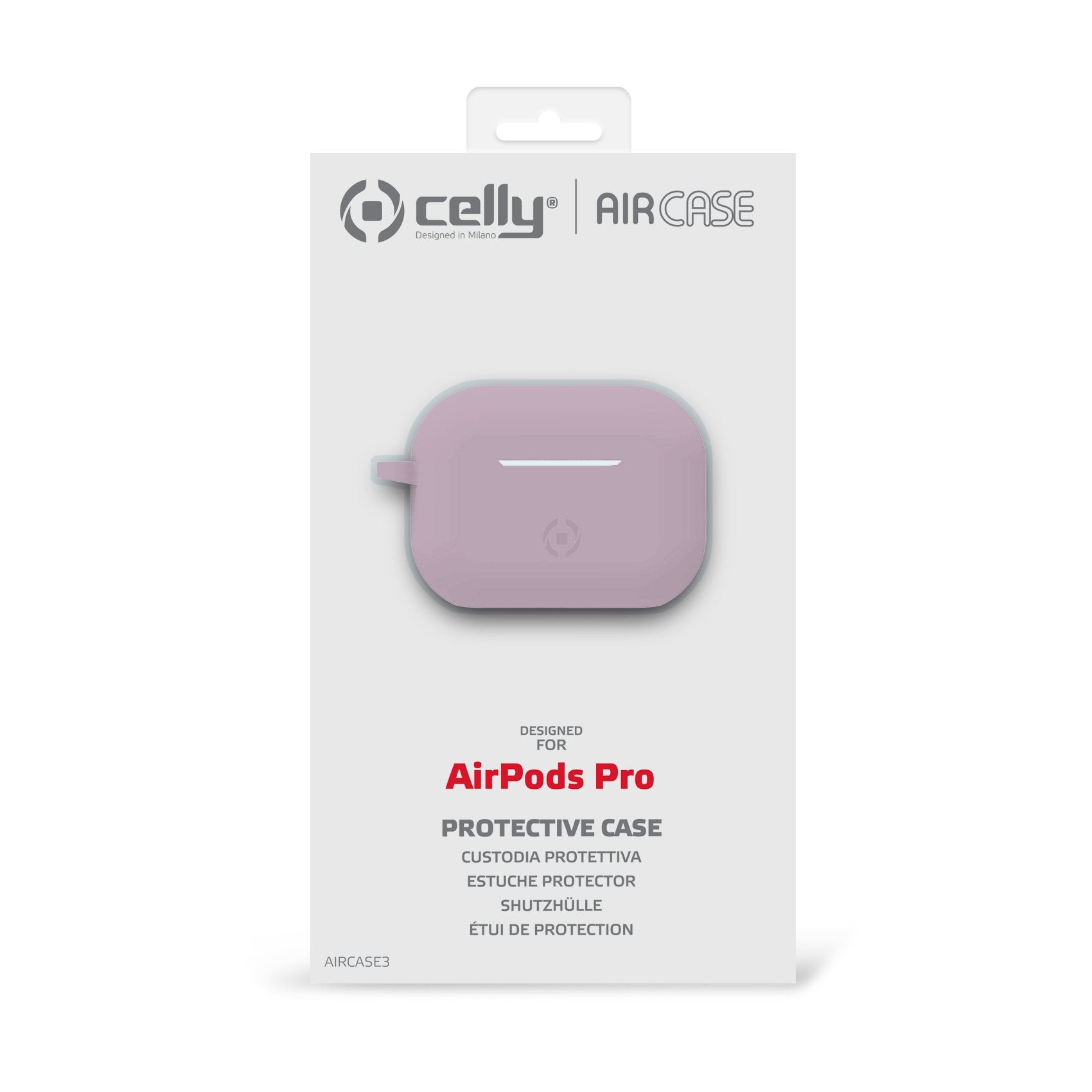 EAN 8021735756118 - Celly AIRCASE3PK auricular / audífono accesorio Protectora imagen 5