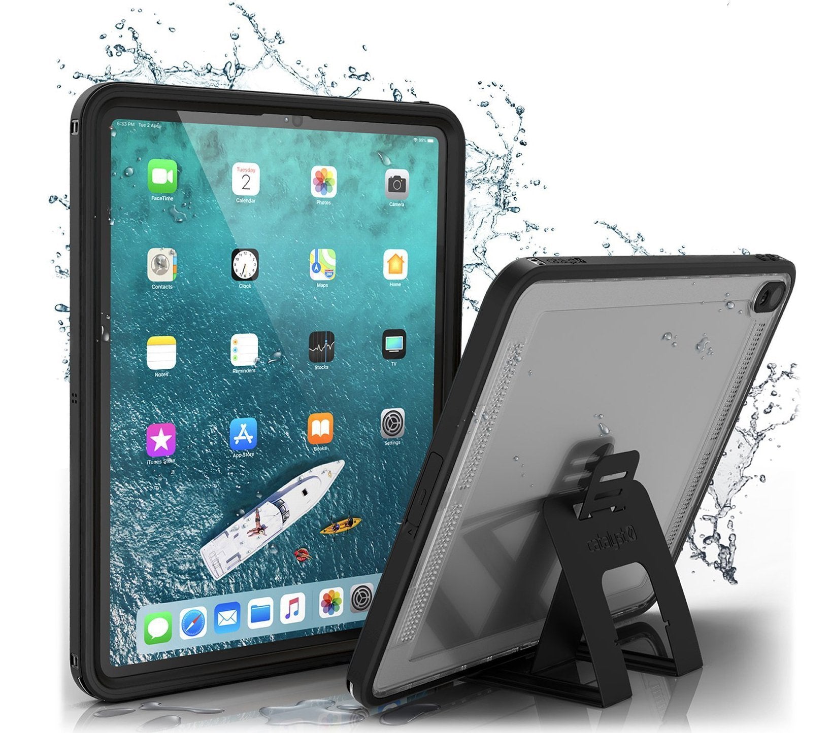 Catalyst Ipad Pro 12,9  2018 Wasserdichtes Case Stealth Black