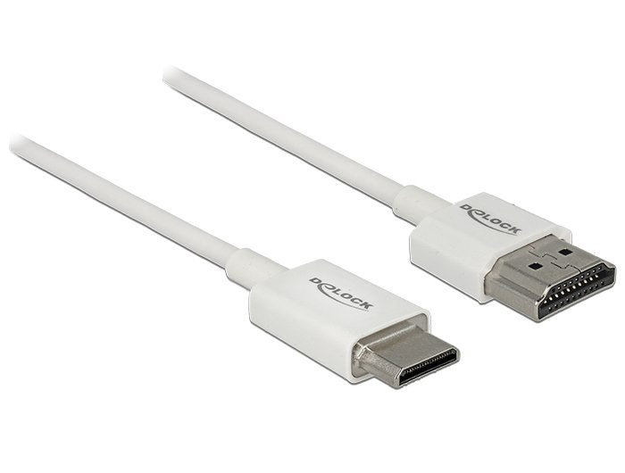 Delock 85142 Cable Hdmi Con Ethernet - Hdmi-A Macho > Hdmi Mini-C Macho 3d 4k 1 M Fino High Quality