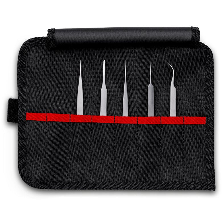Knipex Przisionspinzetten-Set. 5tlg