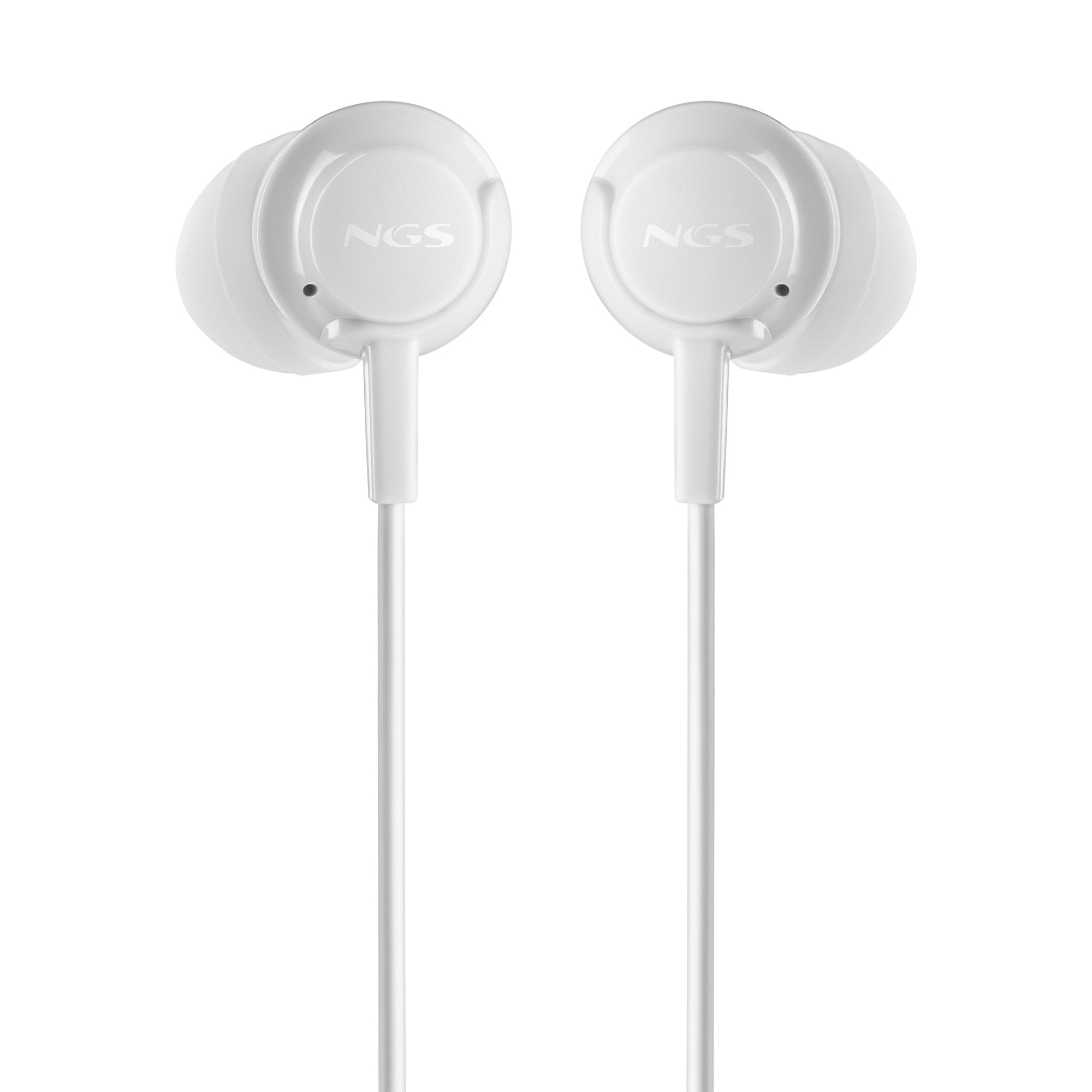 Auriculares Intrauditivos Ngs Cross Step Con Micrófono Usb Tipo-C Blancos