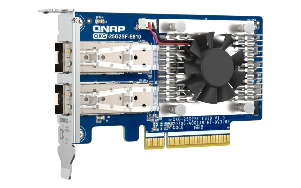 EAN 4711103084236 - QNAP QXG-25G2SF-E810 adaptador y tarjeta de red Interno Fibra 25000 Mbit/s imagen 5