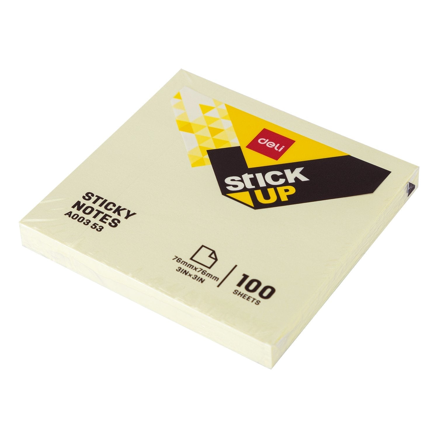 Deli Bloc Notas Adhesivas 100h 76x76mm Amarillo