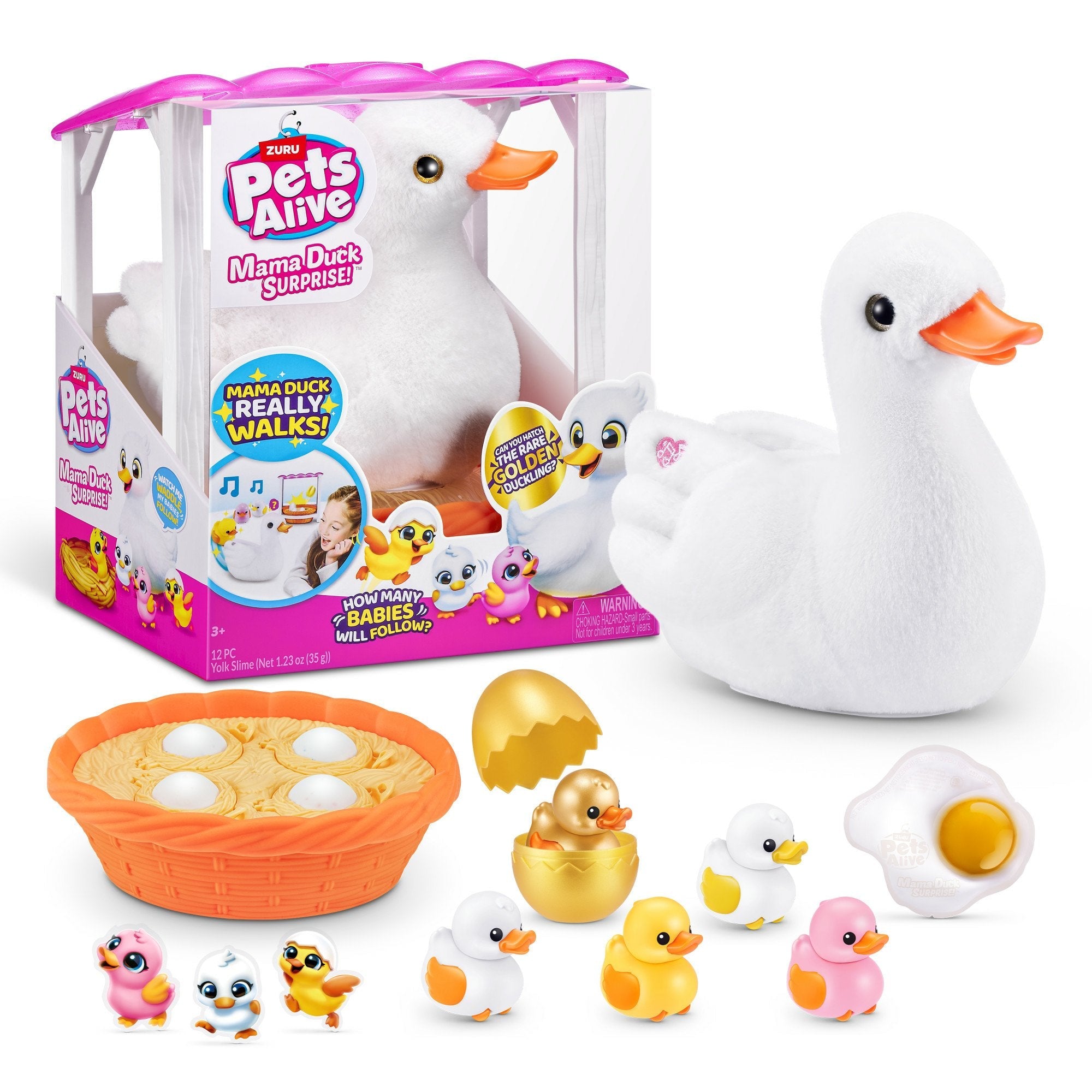 Zuru Pets Alive - Mama Duck Surprise, Terry Toy 4894680033351.0