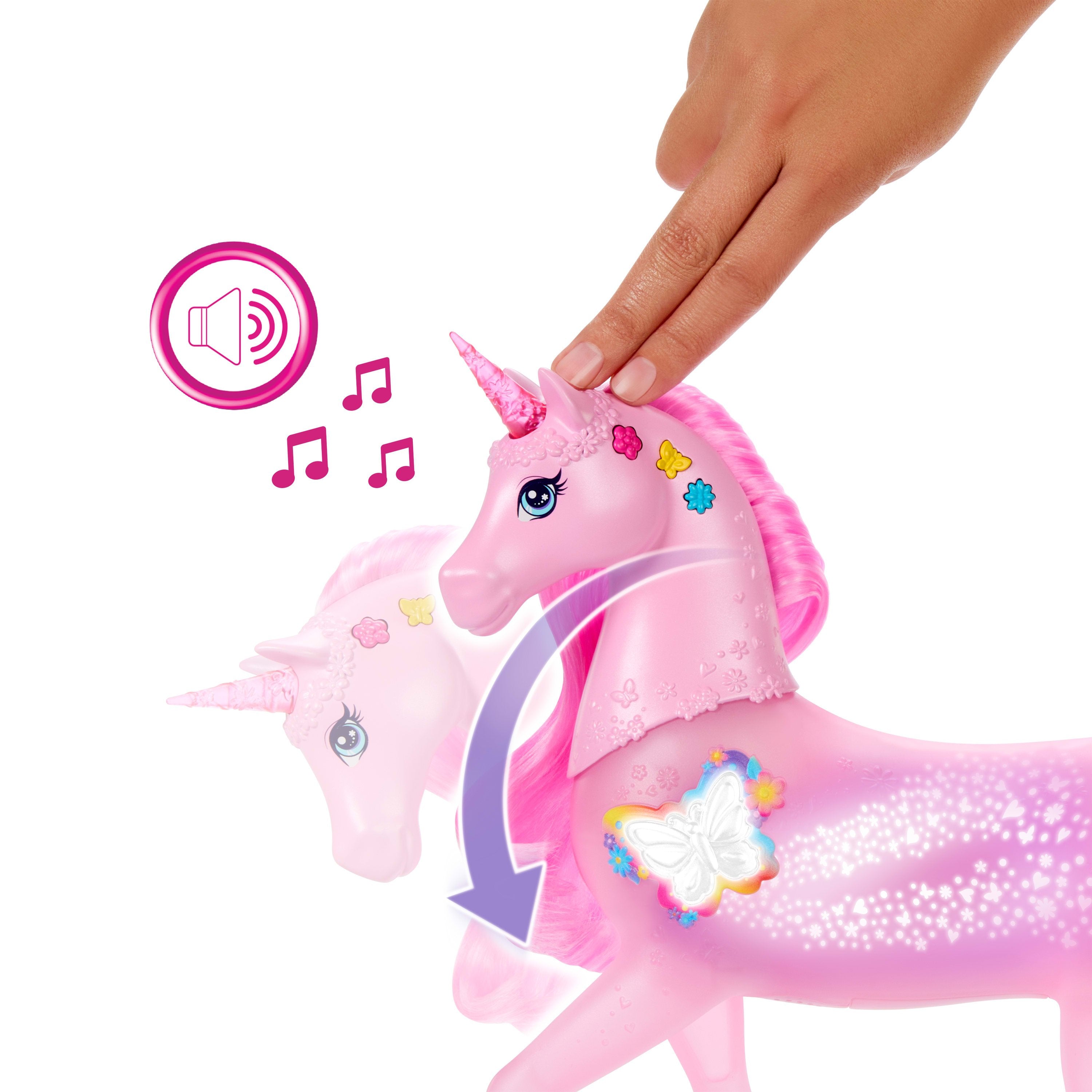 Mattel Barbie Funkelnd Leuchtendes Einhorn Jcp78