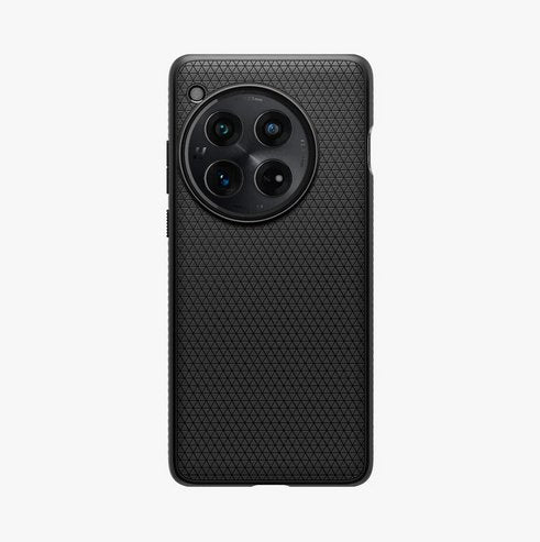 Oneplus 12 Liquid Air Matte  Black Mobile Phone Case 17.3