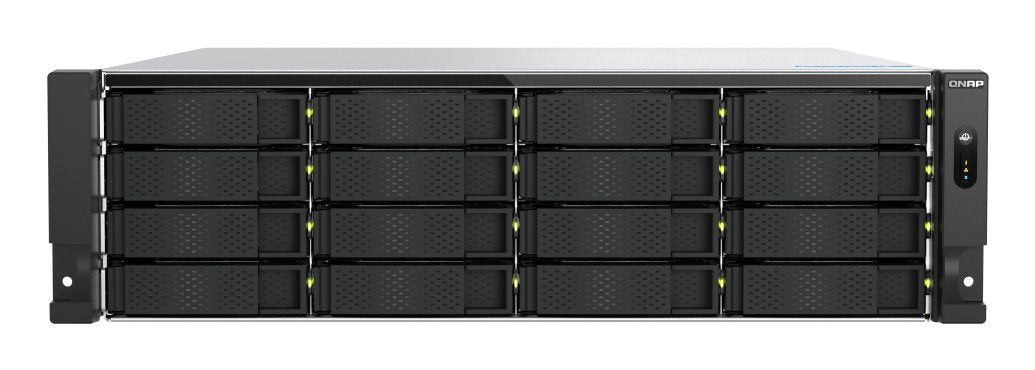 EAN 4711103084656 - QNAP TS-H1677AXU-RP Servidor de almacenamiento Bastidor (3U) AMD Ryzen™ 7 7745 32 GB DDR5 0 TB QNAP QTS N imagen 1