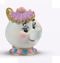 Figura Mrs. Potts La Bella Y La Bestia Disney 10cm