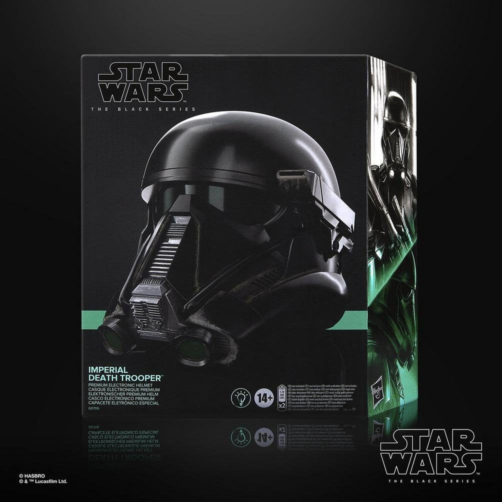 EAN 5010996313003 - Star Wars The Black Series Imperial Death Trooper Electronic Helmet imagen 8
