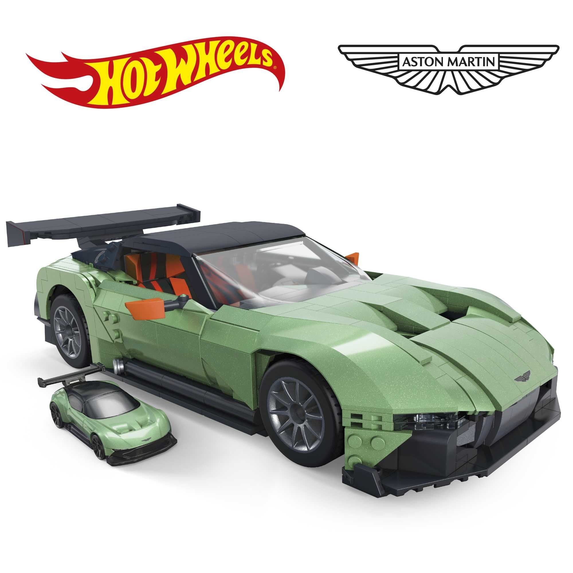 Mattel Mega Hot Wheels Collector Aston Martin Vulcan Juguete De Construcción (Escala 1:18) Hmy97