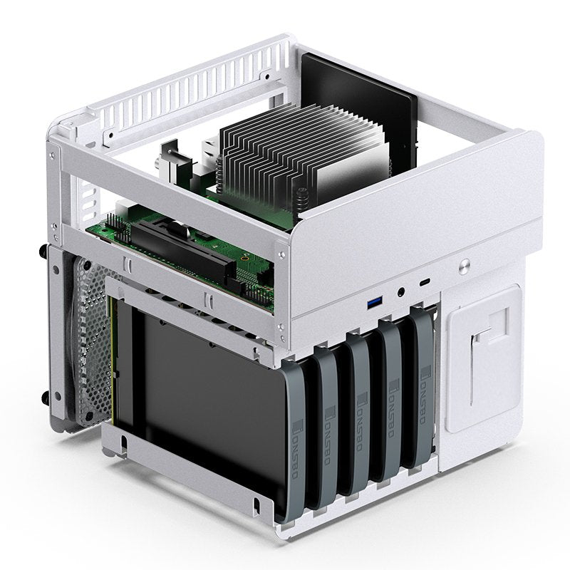 Jonsbo N2 Mini-Itx Gehäuse - Blanco