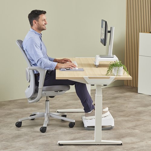 EAN 43859812271 - Fellowes Breyta descansa muñecas Silicona Gris imagen 5