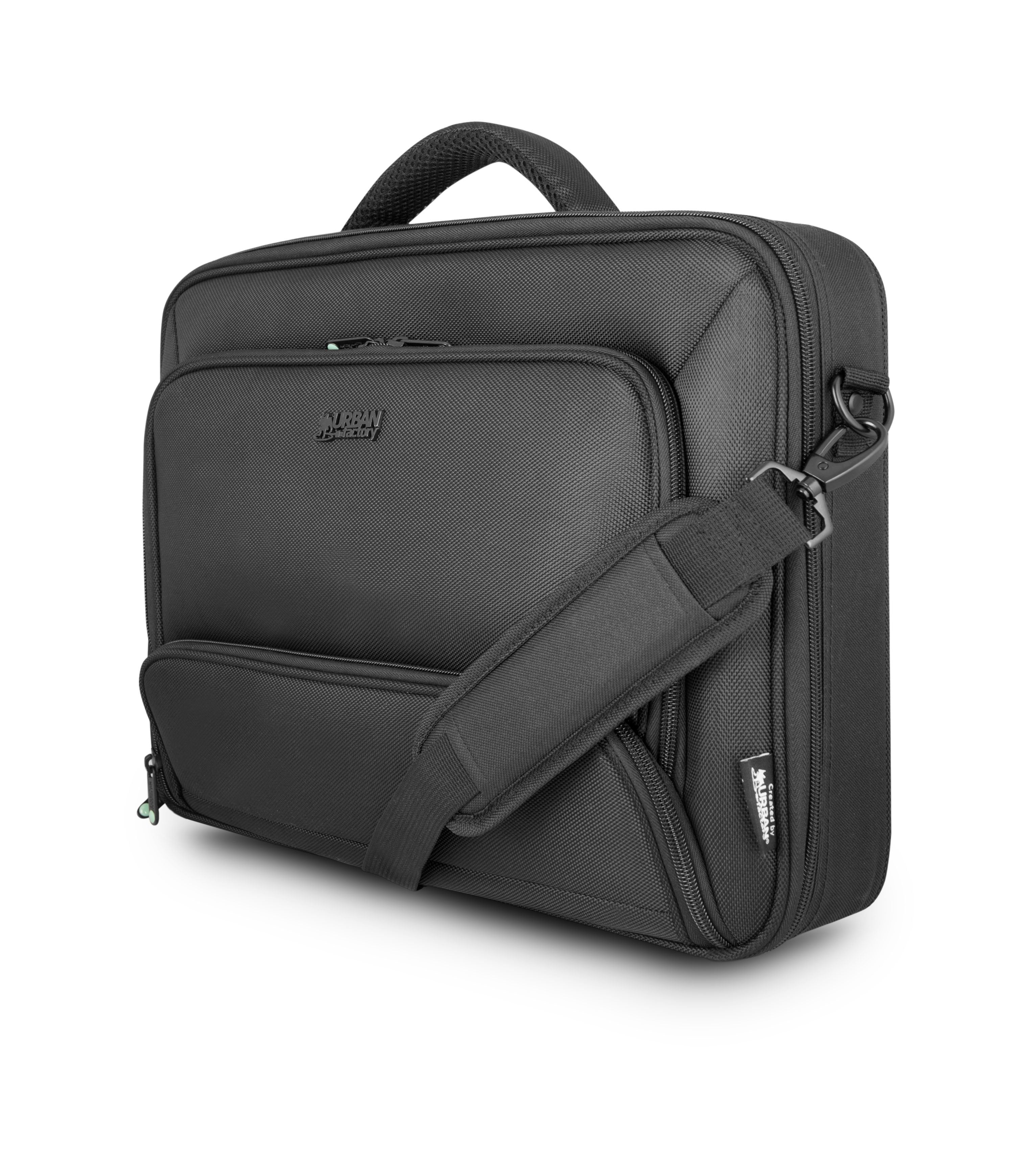 Urban Factory Mixee Maletín Negro Para Portátil Hasta 17.3"
