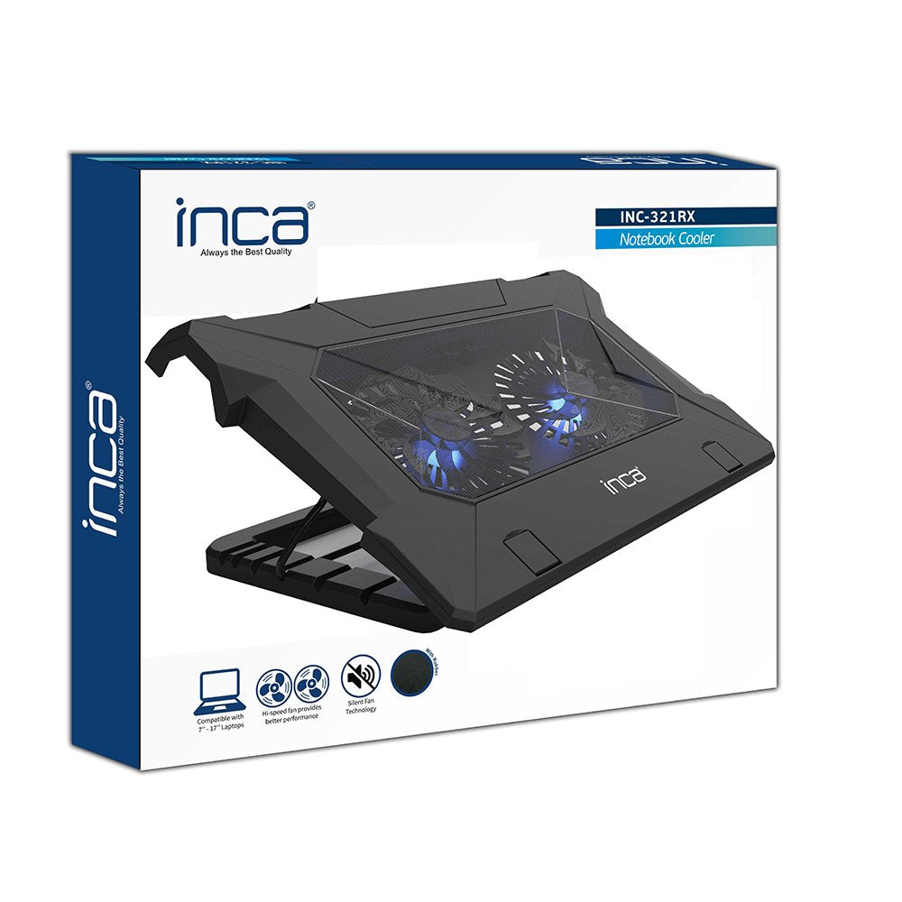 Base Refrigeradora Portatil Inca Ergonomic Double Fan
