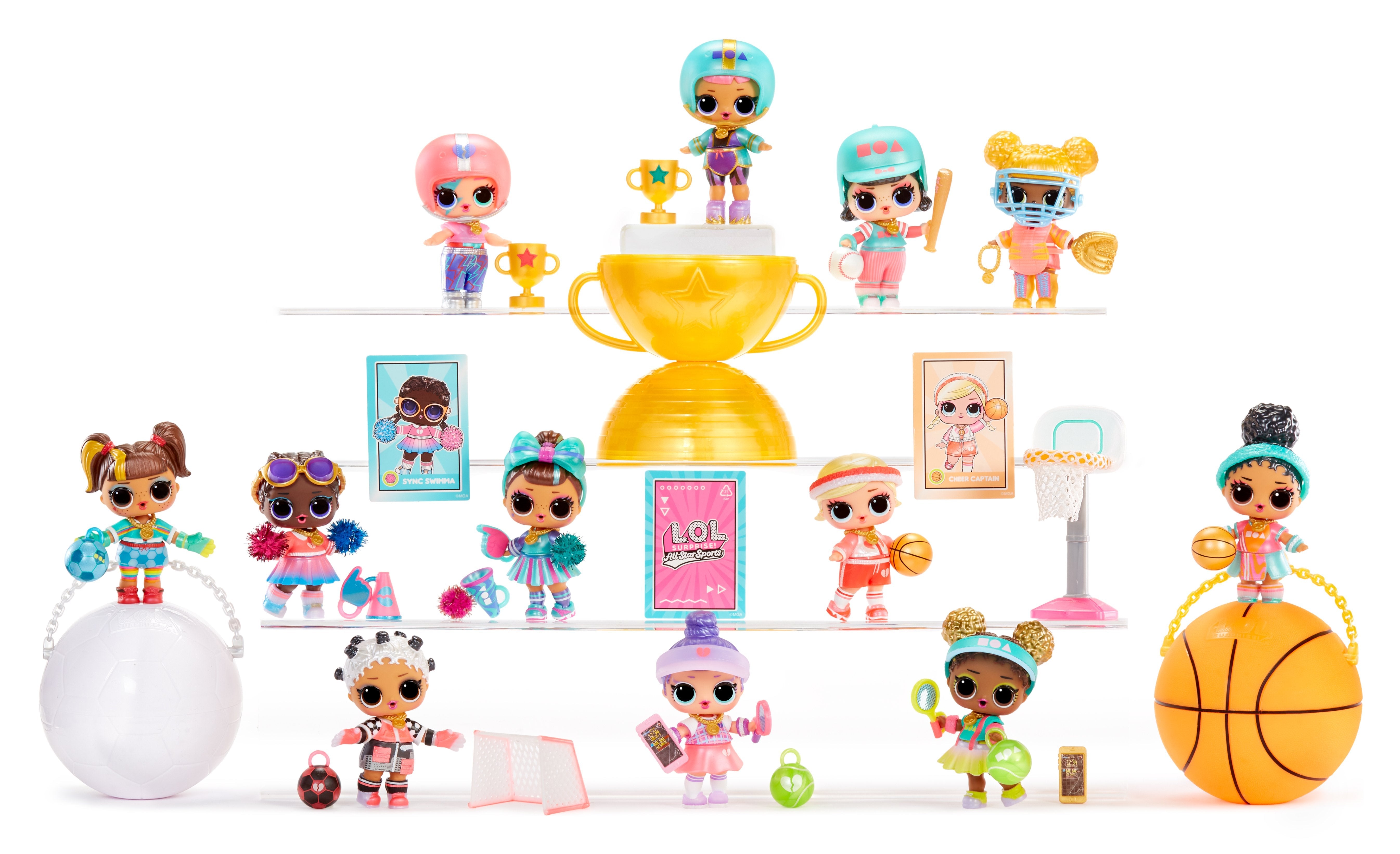EAN 0035051523994 - L.O.L. Surprise! All Star Sports Vault Tot Asst in PDQ imagen 11