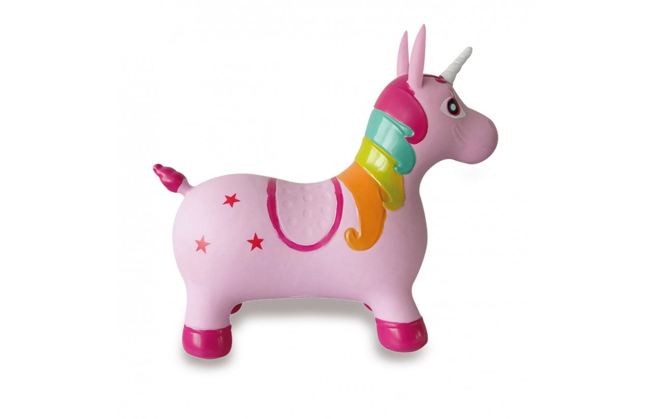 Jamara Animal Hinchable Unicornio Colorido Con Bomba