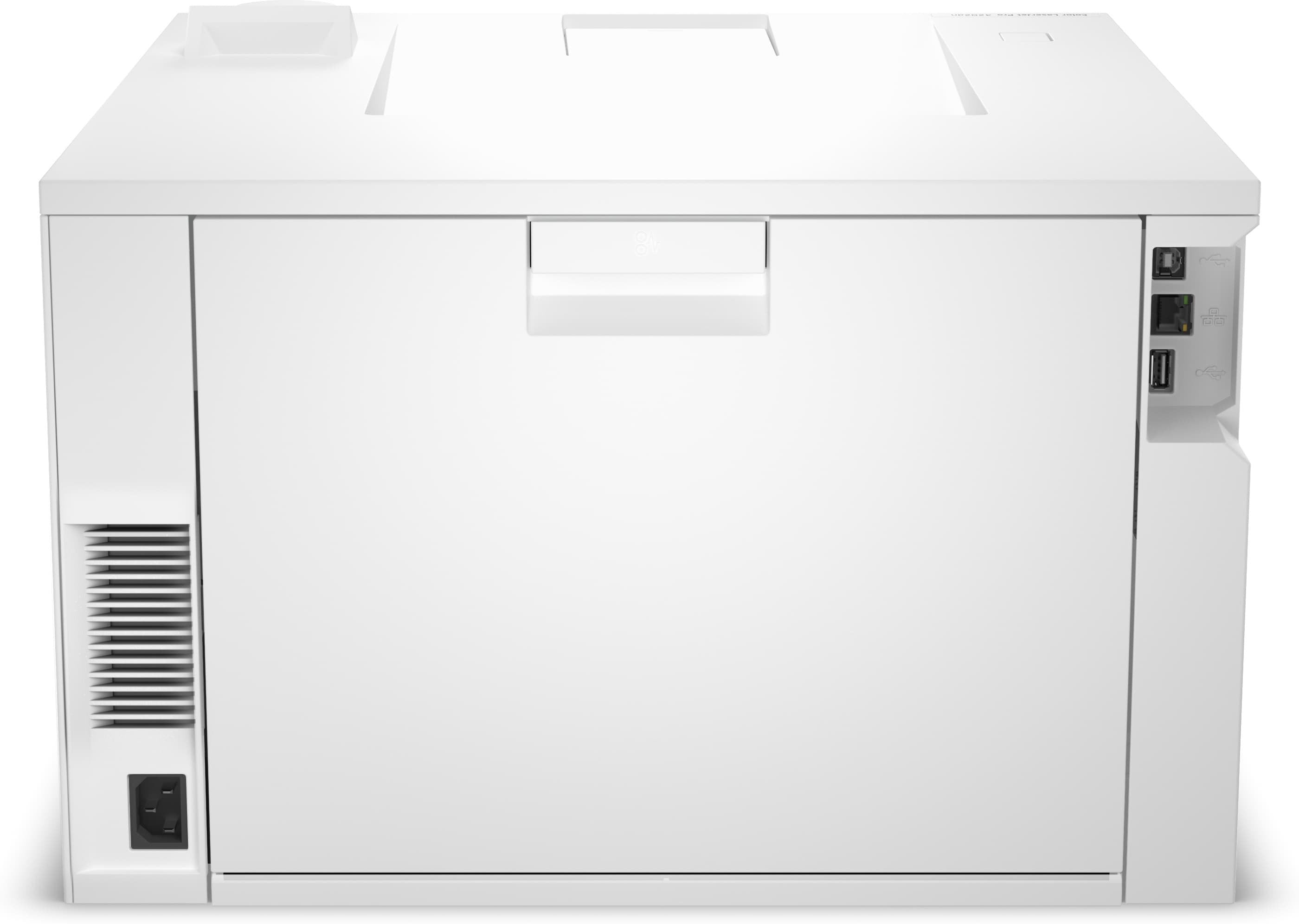 Impresora Láser Color Hp Laserjet Pro 4202dn Dúplex Blanca Y Azul