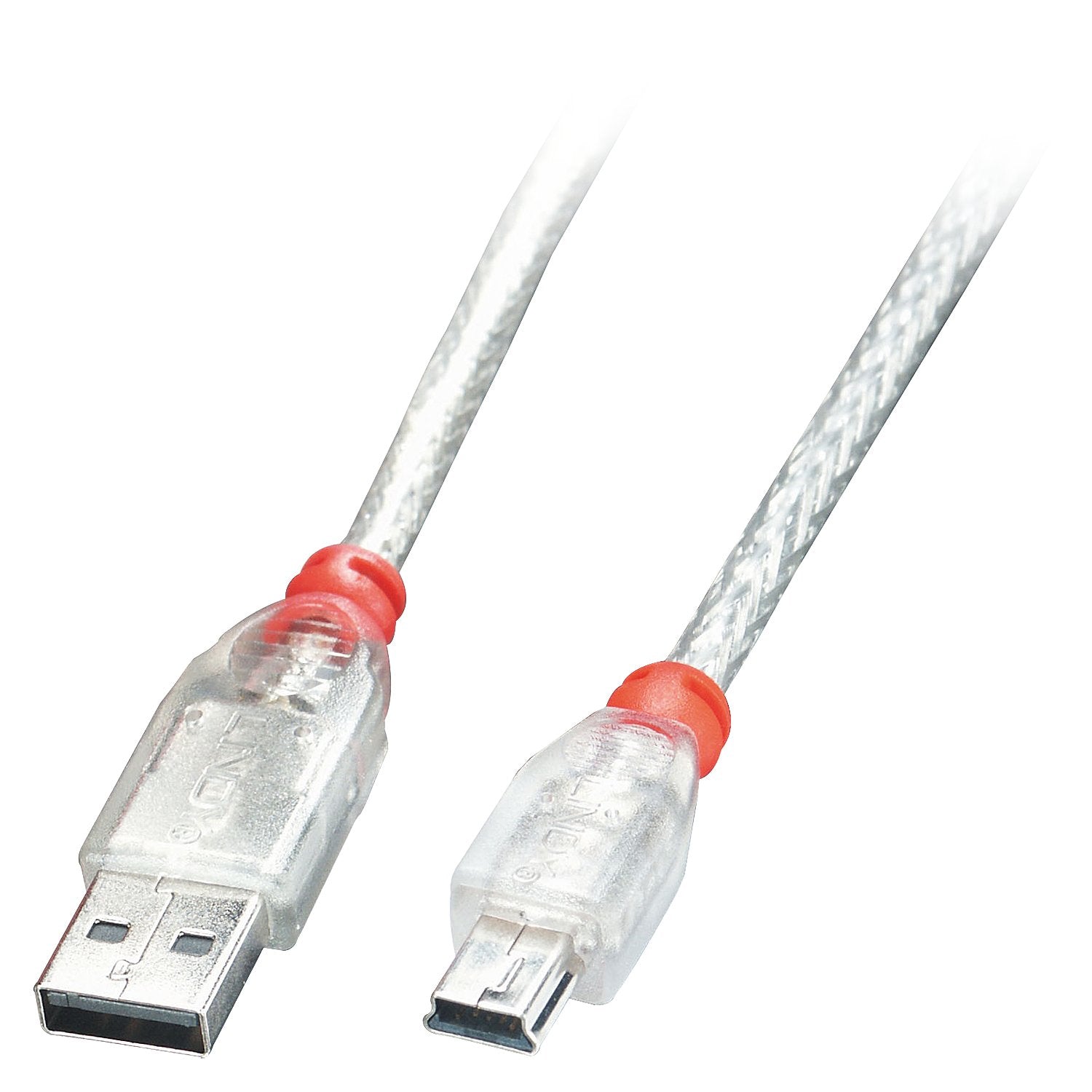 EAN 4002888417846 - Lindy 41784 cable USB USB 2.0 3 m USB A Mini-USB B Transparente imagen 1