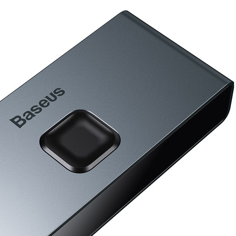 Divisor Hdmi Matrix Baseus 2en1 / 1v2 Gris