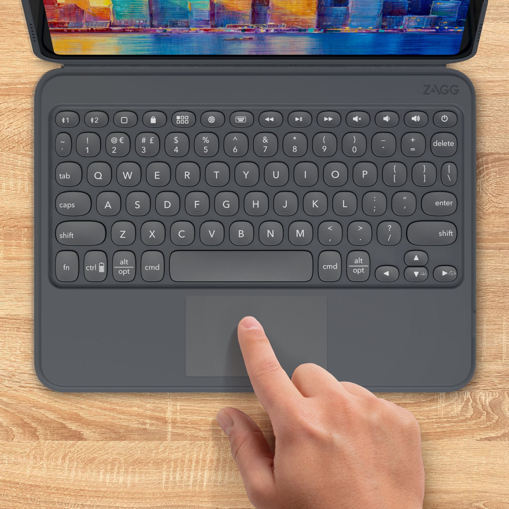 EAN 840056143463 - ZAGG Pro Keys QWERTZ Alemán Bluetooth Negro imagen 20