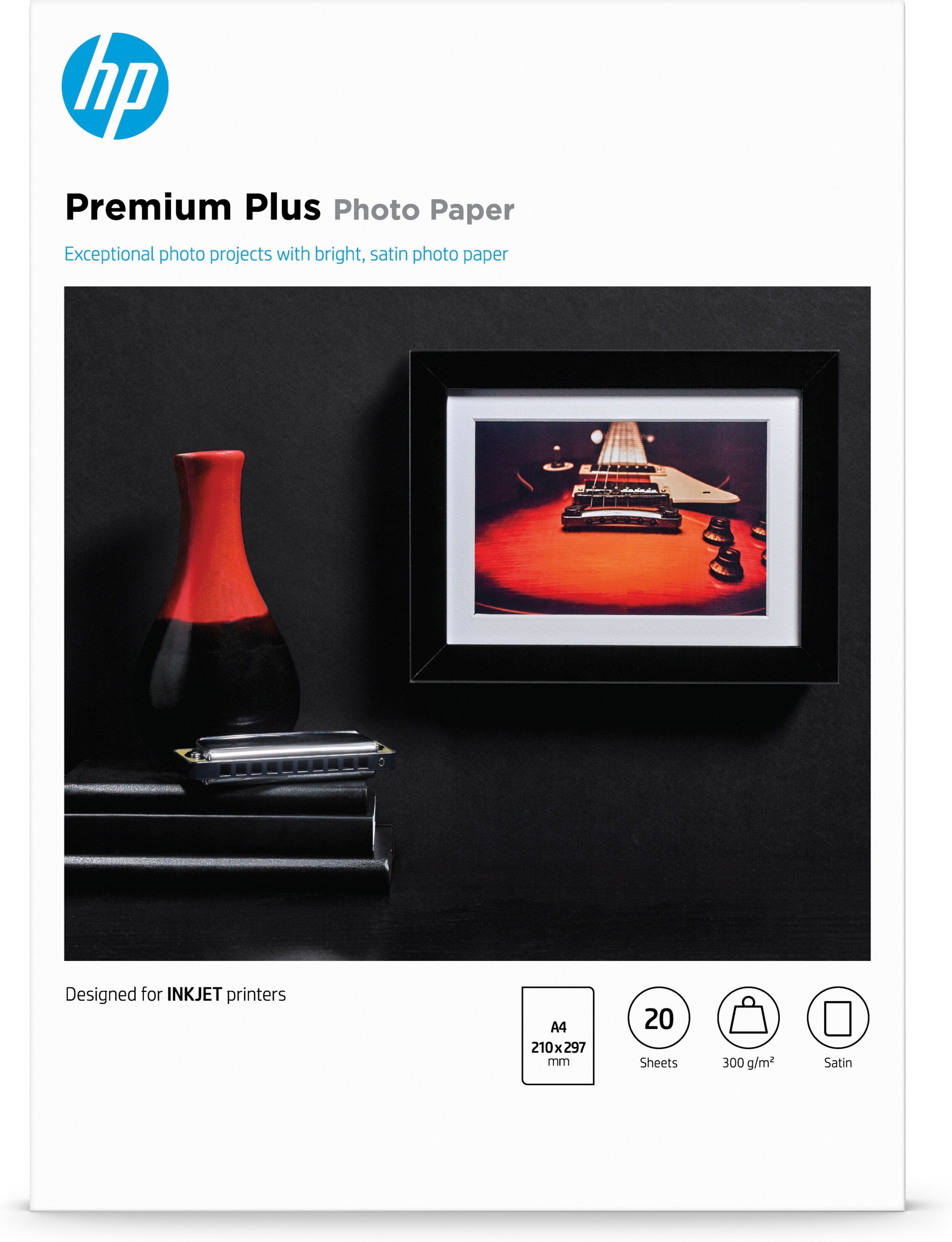 EAN 0886111138883 - HP Premium Plus Semi-gloss Photo Paper-20 sht/A4/210 x 297 mm A3 Semi-brillo imagen 1