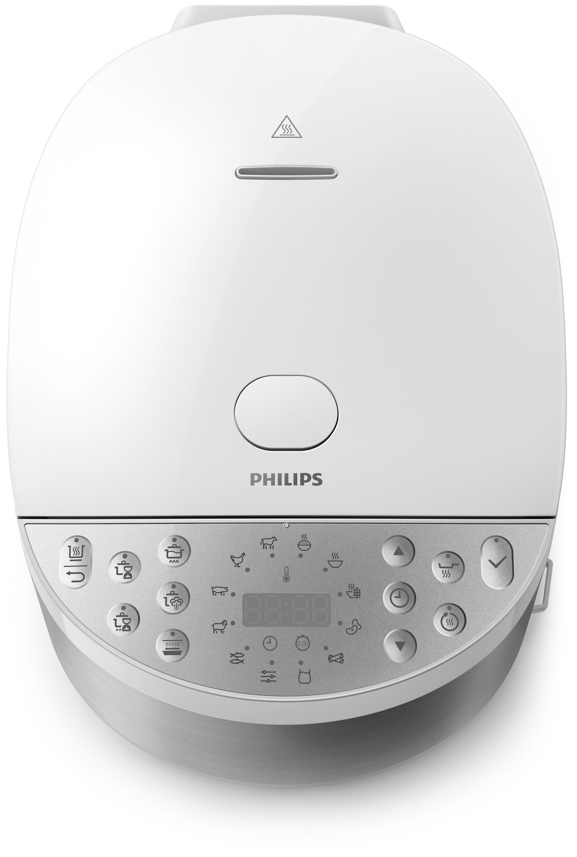 Olla Philips Hd4713/40  Multi-Cocción 5 L 980 W Plata, Blanco