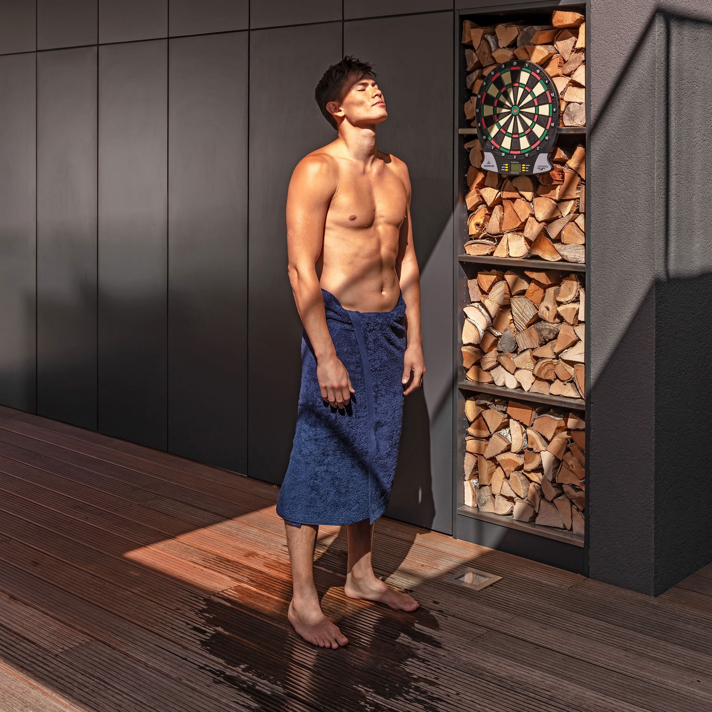 EAN 4013165658272 - MÖVE 017258775-080150-820 toalla de baño 80 x 150 cm Algodón Gris Oscuro 1 pieza(s) imagen 6