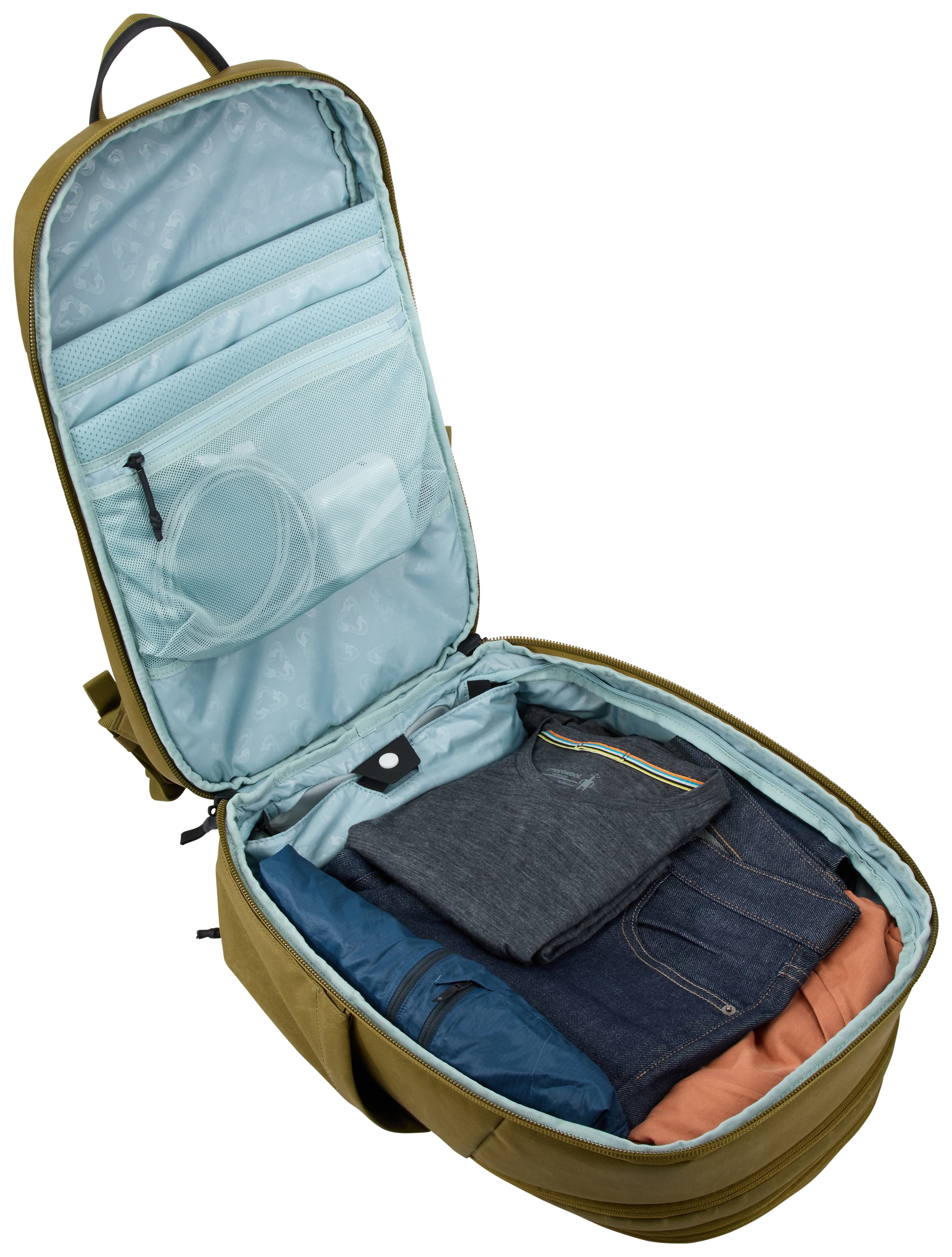 Mochila Thule Aion Tatb128 - Nutria Caqui Poliéster