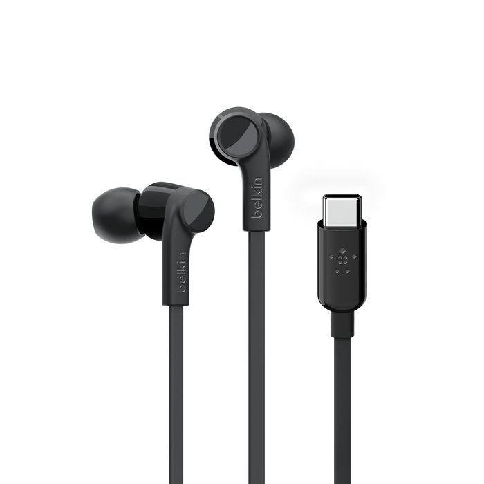 Belkin Auriculares Con Conector Usb-C Negro
