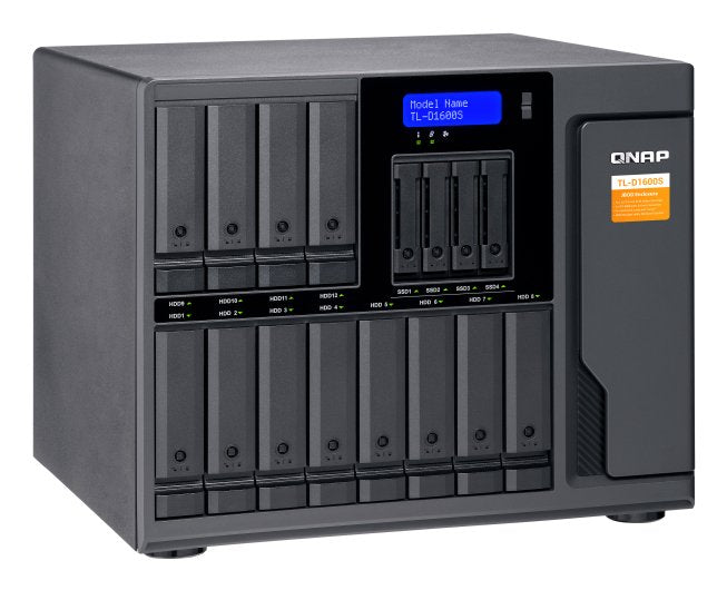 EAN 4713213516256 - QNAP TL-D1600S caja para disco duro externo Carcasa de disco duro/SSD Negro, Gris 2.5/3.5" imagen 8