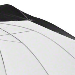 Walimex Pro Reflex Paraguas Negro/Blanco, 150cm