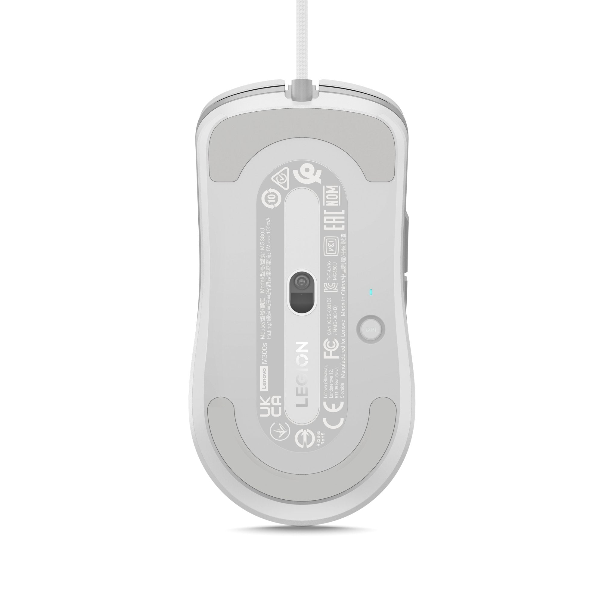 Accesorios Lenovo Ratón Para Juegos Legion M300s Rgb (Glacier White)