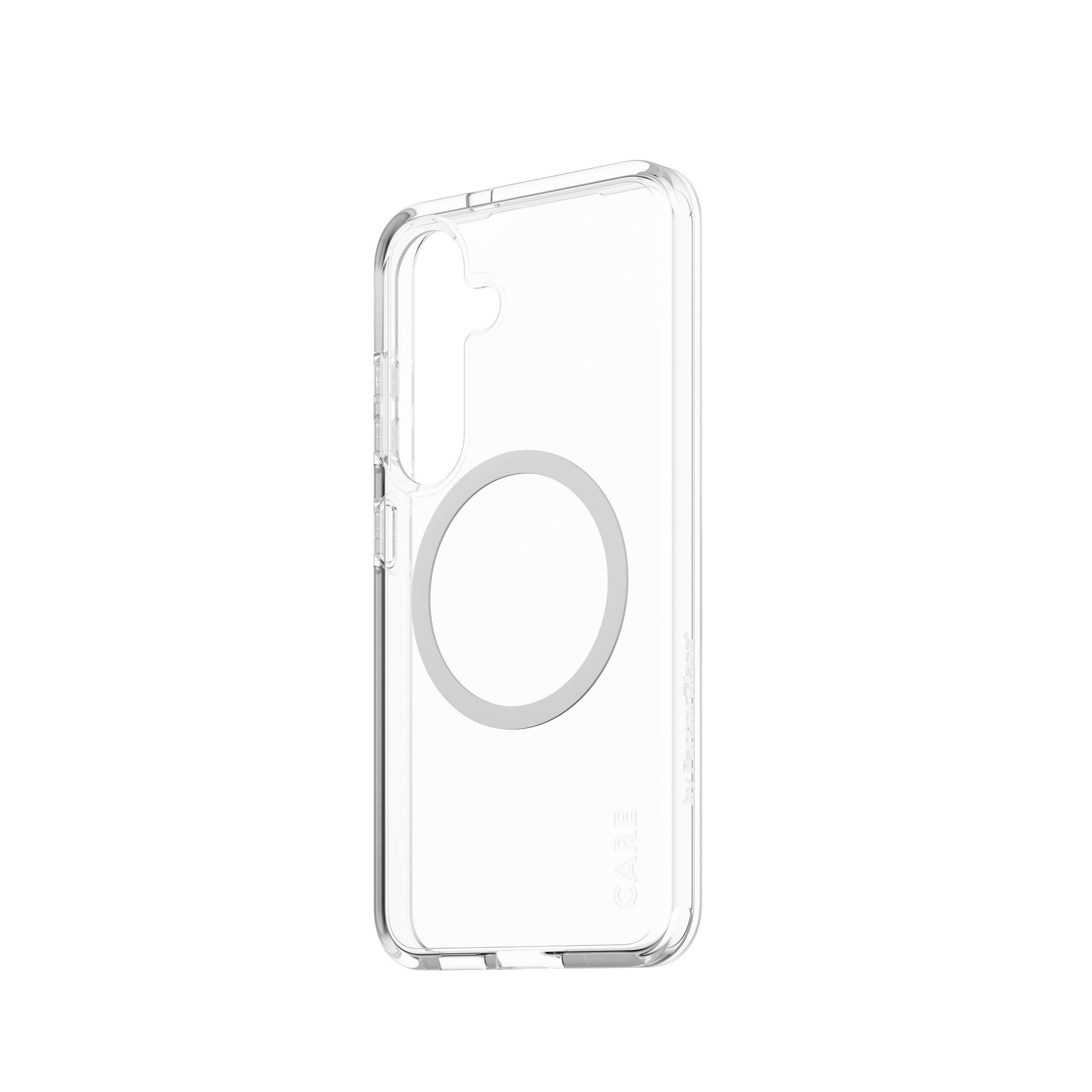 EAN 5715685017018 - PanzerGlass CARE™ by ® Urban Combat Case Transparent w. White Qi Compatible Samsung Galaxy S25 funda para imagen 4
